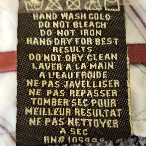 Element Plaid Cropped Pants Size 5–Preppy Skater Girl Capris, Greyish/Tan Check - Picture 9 of 10